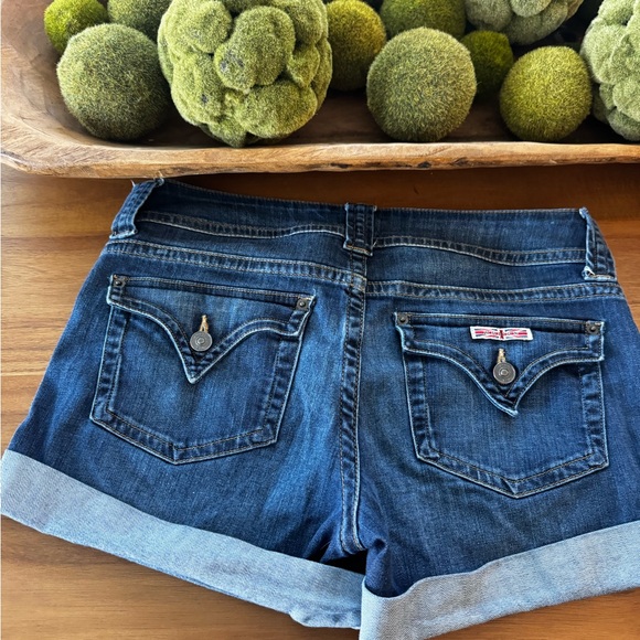 Blue Denim Shorts Hudson women 29 - Picture 8 of 10